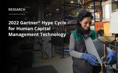 Gartner® 2022 Hype Cycle™ for Human Capital Management Technology Shows Surging Investment Trend
